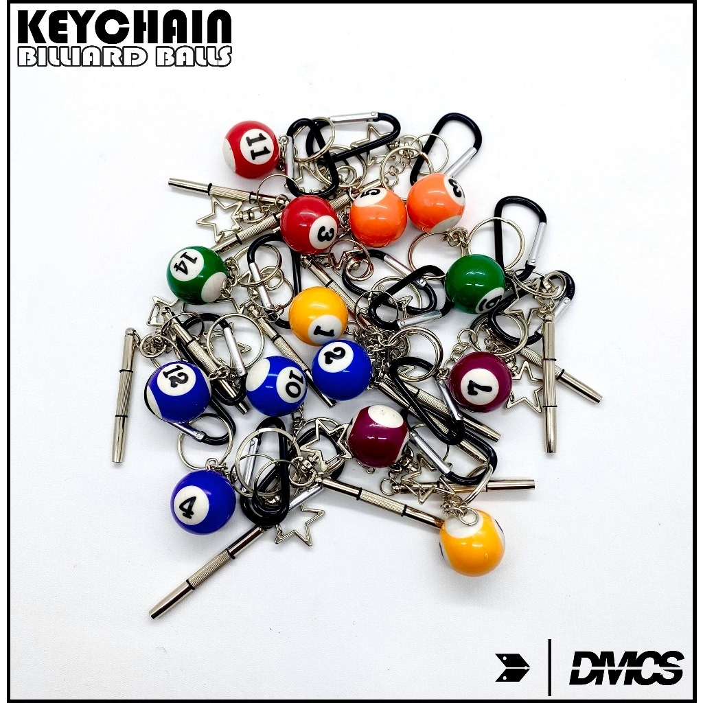 Keychain | Gantungan Kunci Skena | DMCS 8 Ball