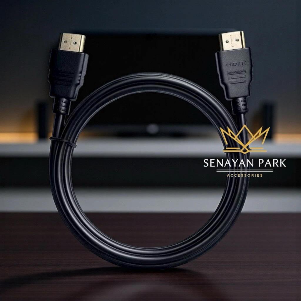 Kabel Set Top Box HDMI To HDMI 1.5 Meter Meter | HDTV Cable Tv Smart Box 150CM Full HD 1080P Material Premium Vibox Original 4K [SEN]