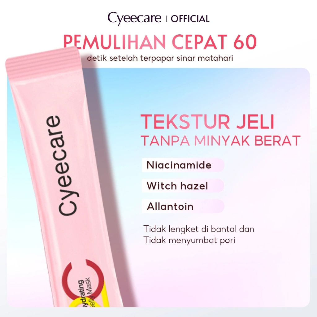 Cyeecare Gel Mask Melembabkan & Memperbaiki Skin Sleeping Mask