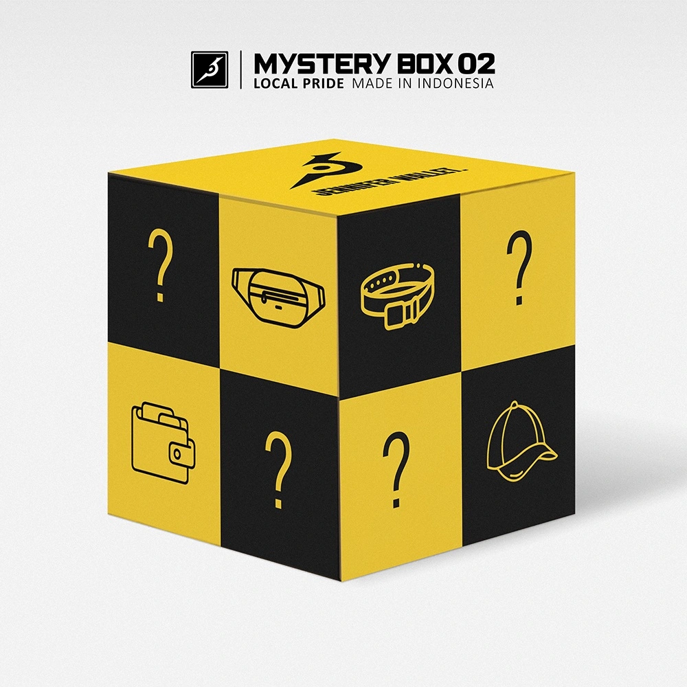 MYSTERY BOX 02 Dompet Tas Pinggang Tas Selempang Ikat Pinggang Topi Brand JFR