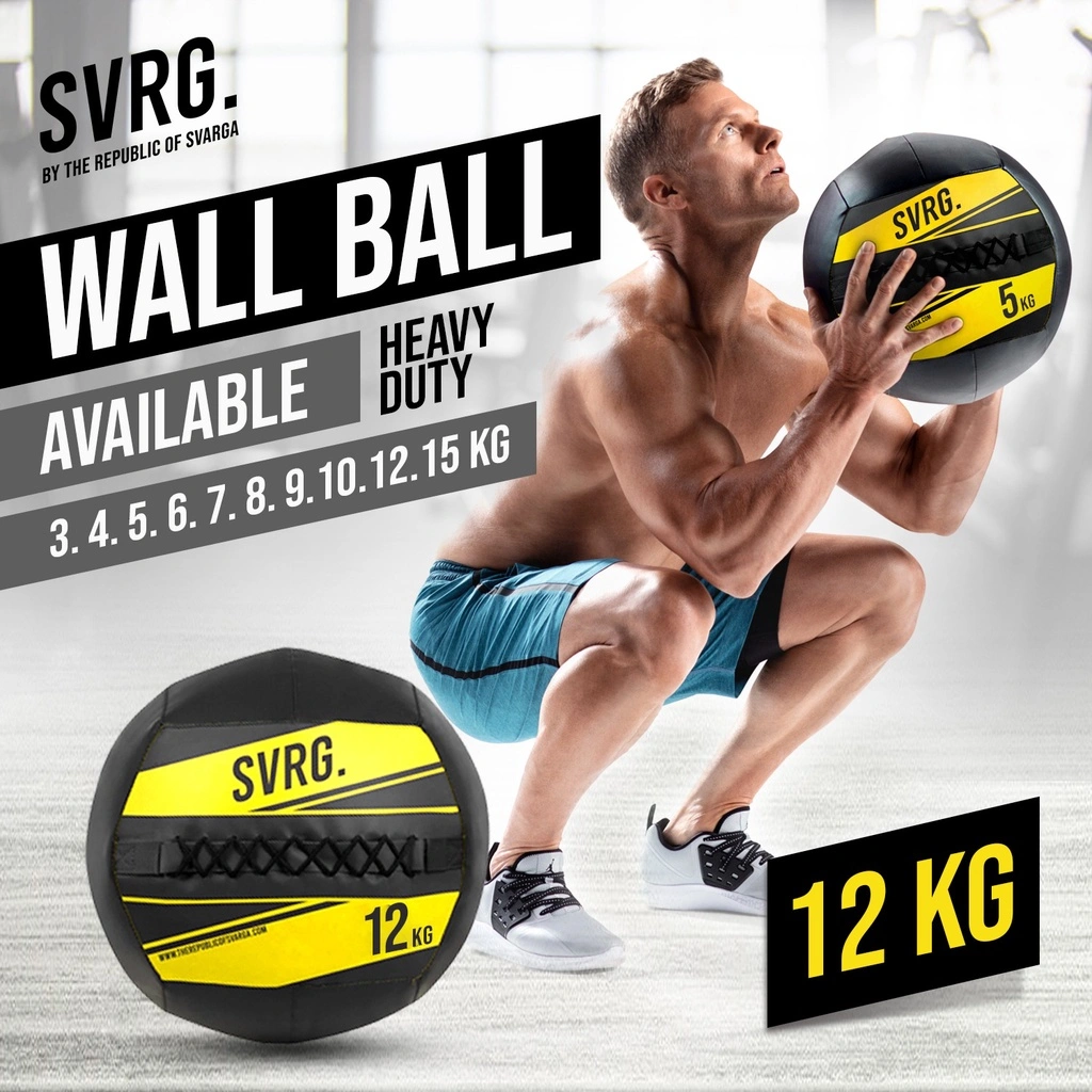 SVRG Wall Ball 12 Kg - Medicine Ball - Slam Ball