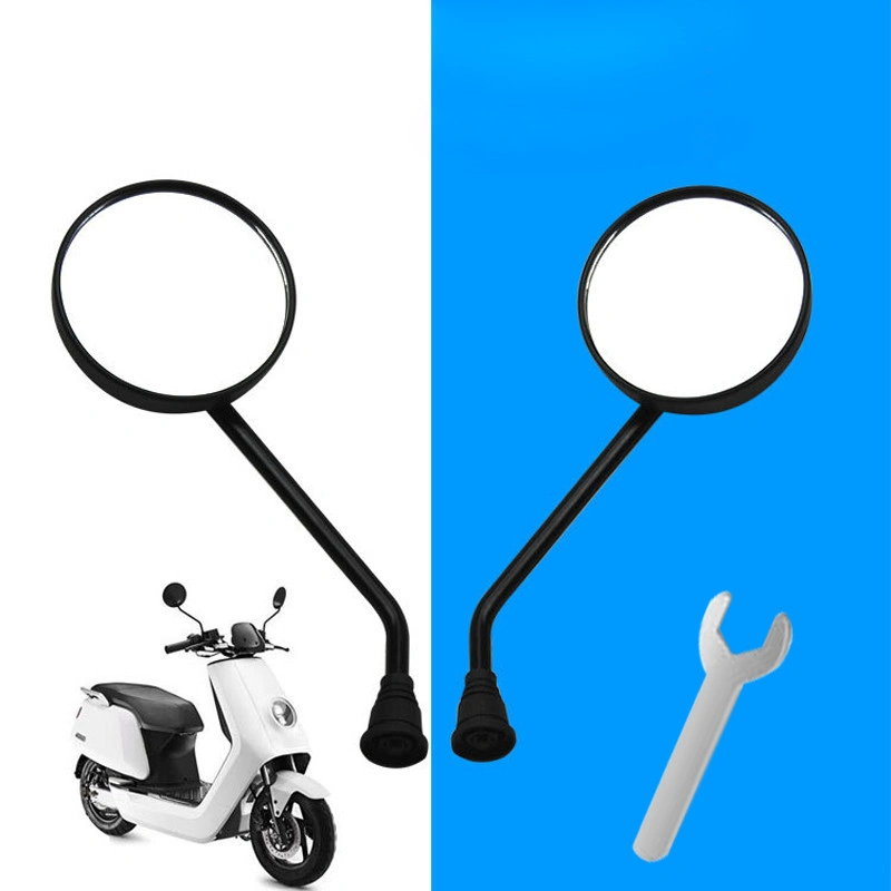 2pcs 8mm Kaca Spion Sepeda Listrik Model Bulat E-Bike Universal Best Quality