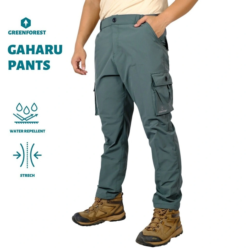 Greenforest Gaharu Celana Panjang Cargo Quickdry Pria dan Wanita - Celana Gunung Cargo