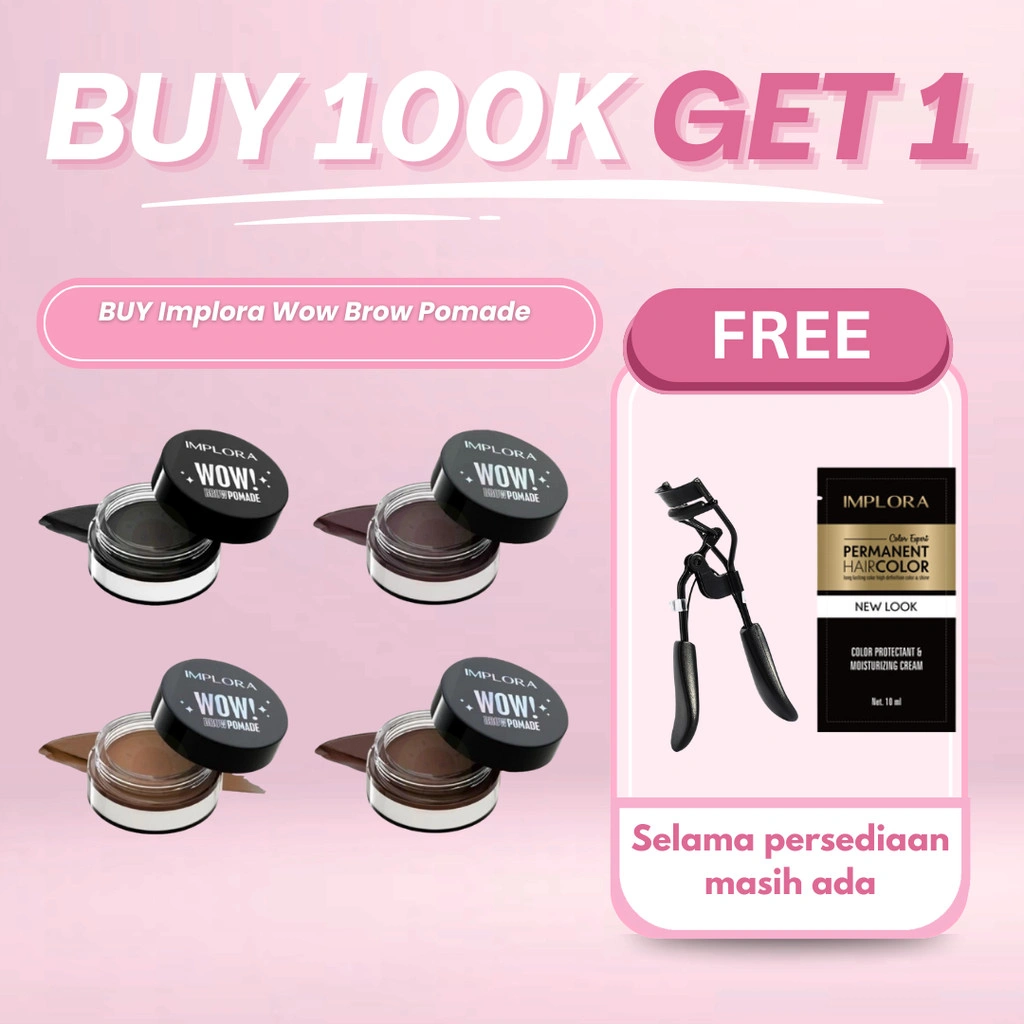 Najmia - BUY 100K GET 1 Implora Wow Brow Pomade | Eyebrow