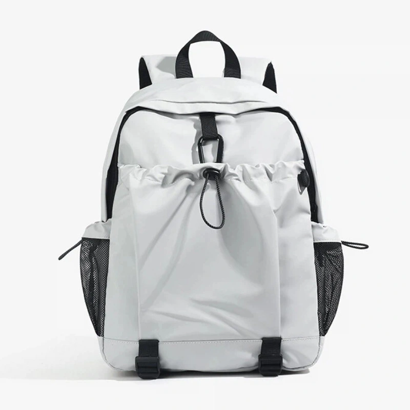 [Premium] LAVIA Tas Ransel Wanita Unisex, Tas Laptop 14 Inch, Ransel PU Anti Air, Kapasitas Besar