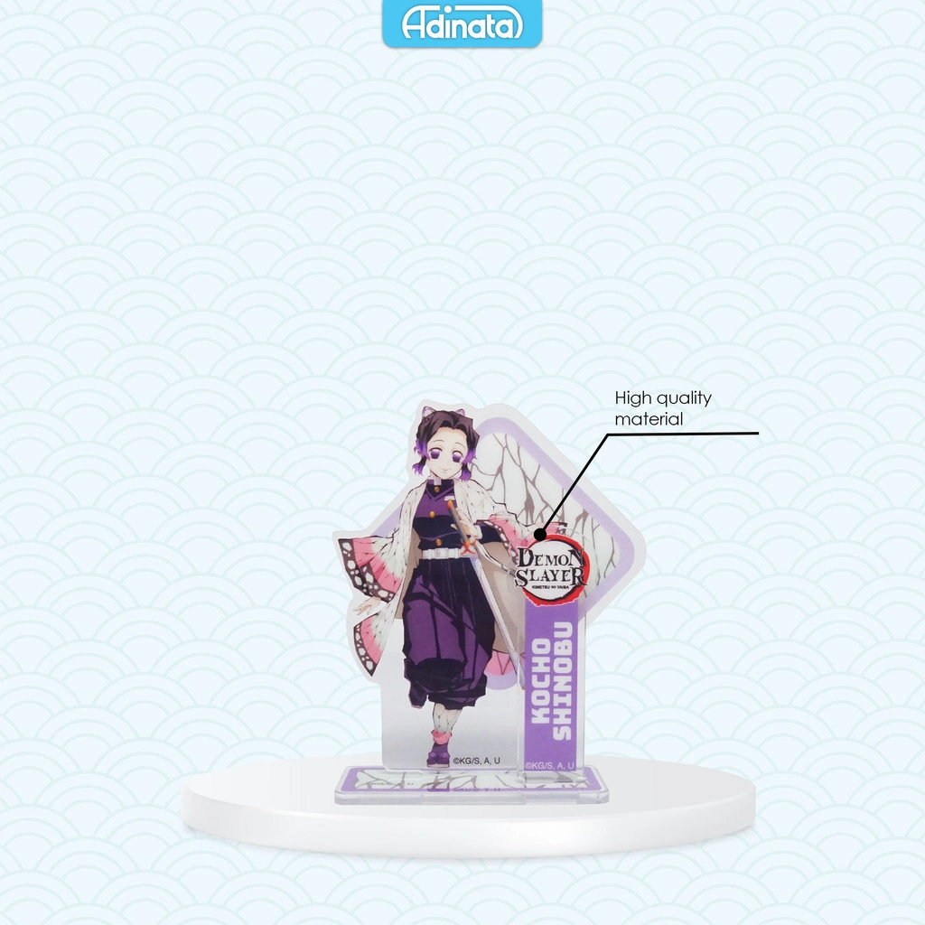 OFFICIAL SHINOBU Standee Acrylic (Demon SLayer) 2536-6033 Adinata/ Standee Figure / Stand Anime / Akrilik 3mm
