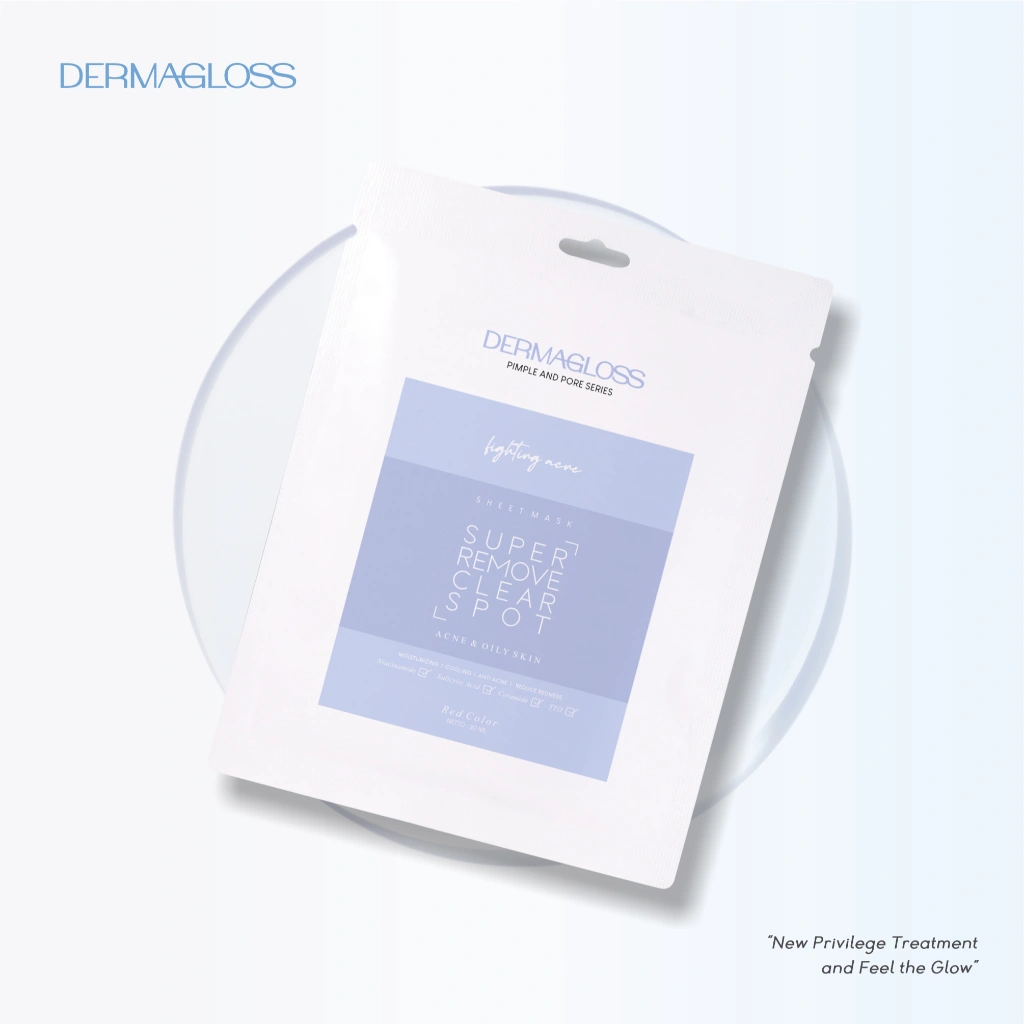 DERMAGLOSS - Super Remove Clear Spot Sheet Mask