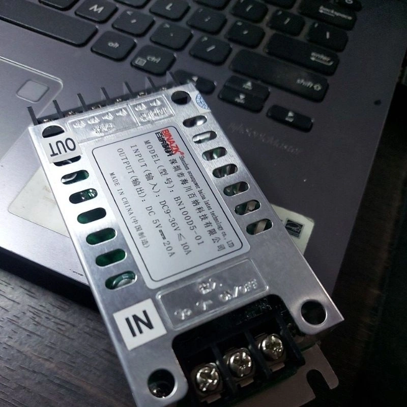 PSU konverter  DC KE Dc input 12v-24v output 5v 20 A