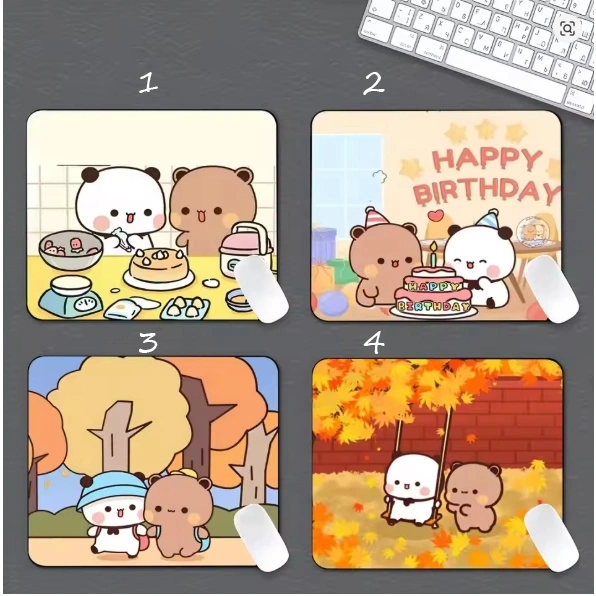 Mousepad Bubu Dudu Mouse pad Karakter Lucu Premium Anti-slip