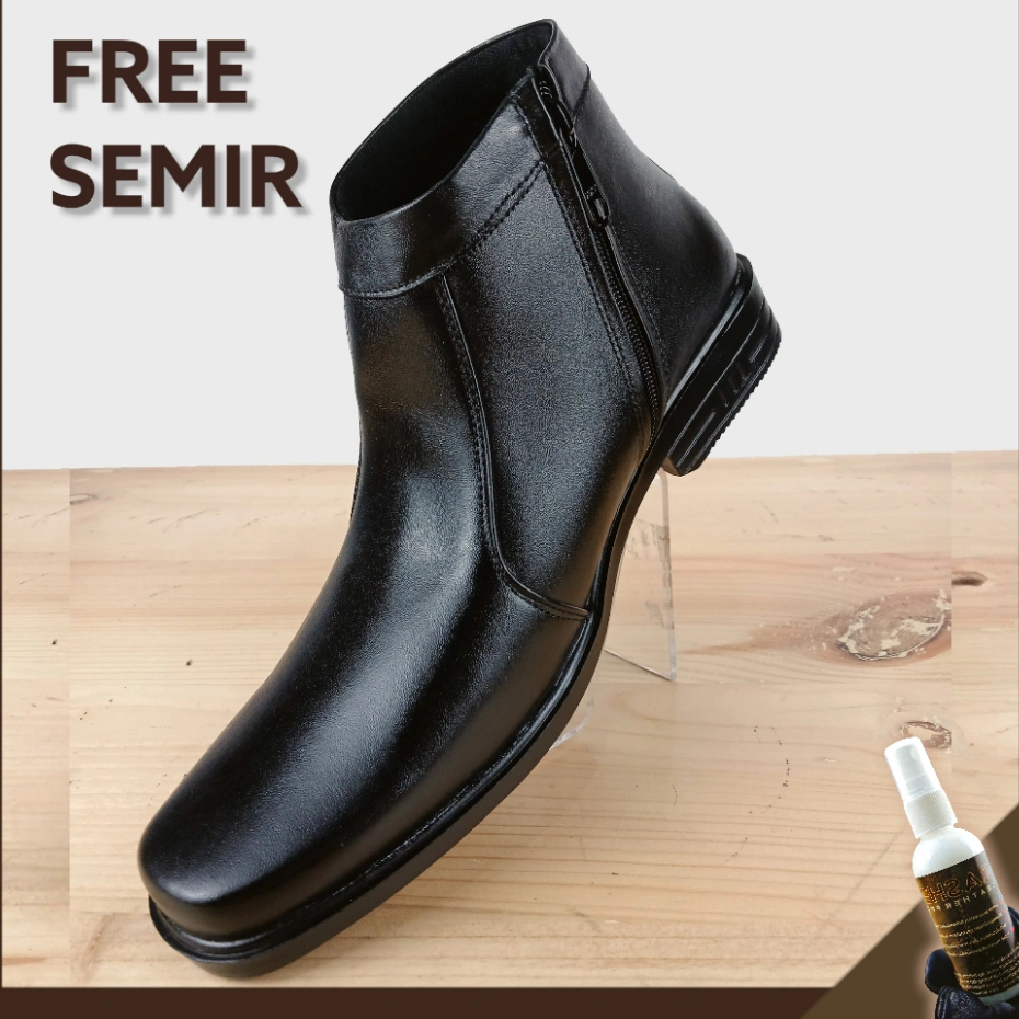 Sepatu Boots Pria Pdh Kulit Asli Rasheda K 14 BIG SIZE