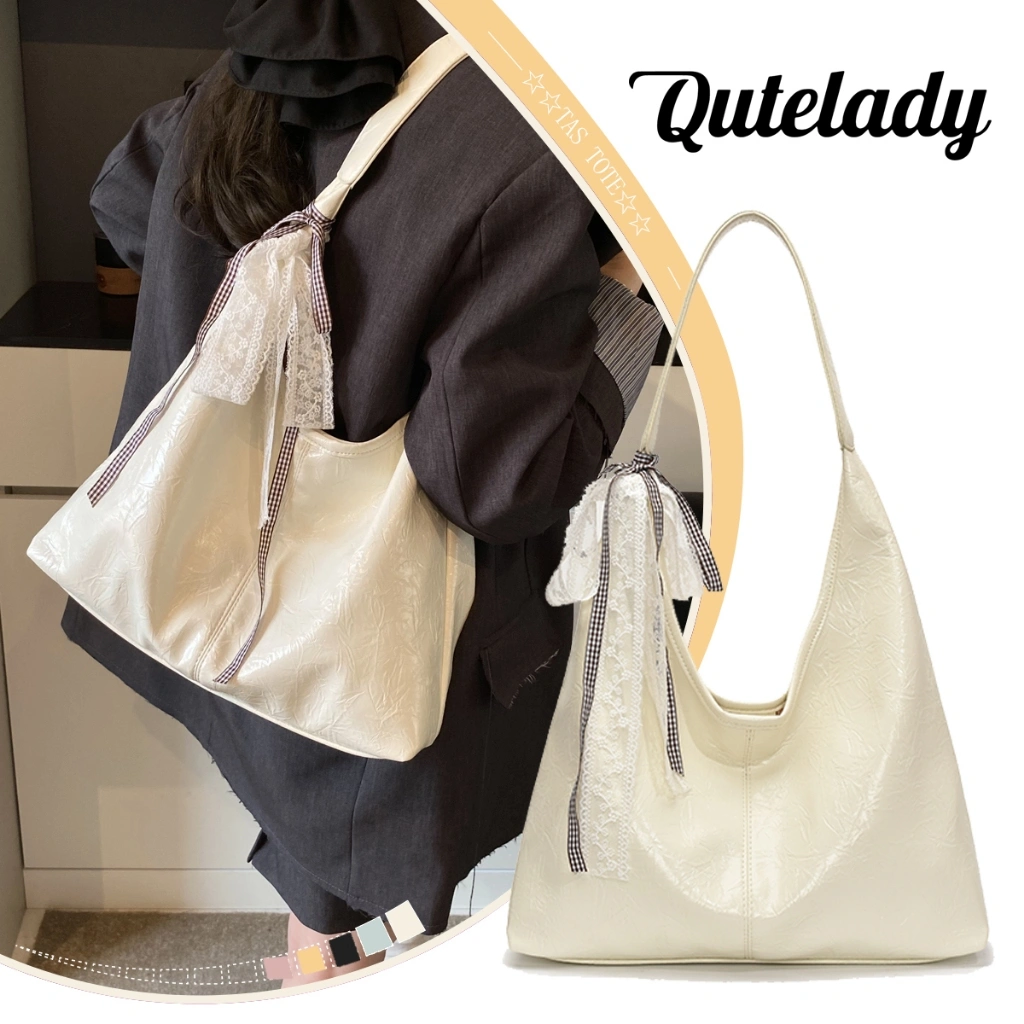 QUTELADY Aura Bag Tas Bahu Wanita Tote BagTas Selempang Shoulder Bag QT-0743