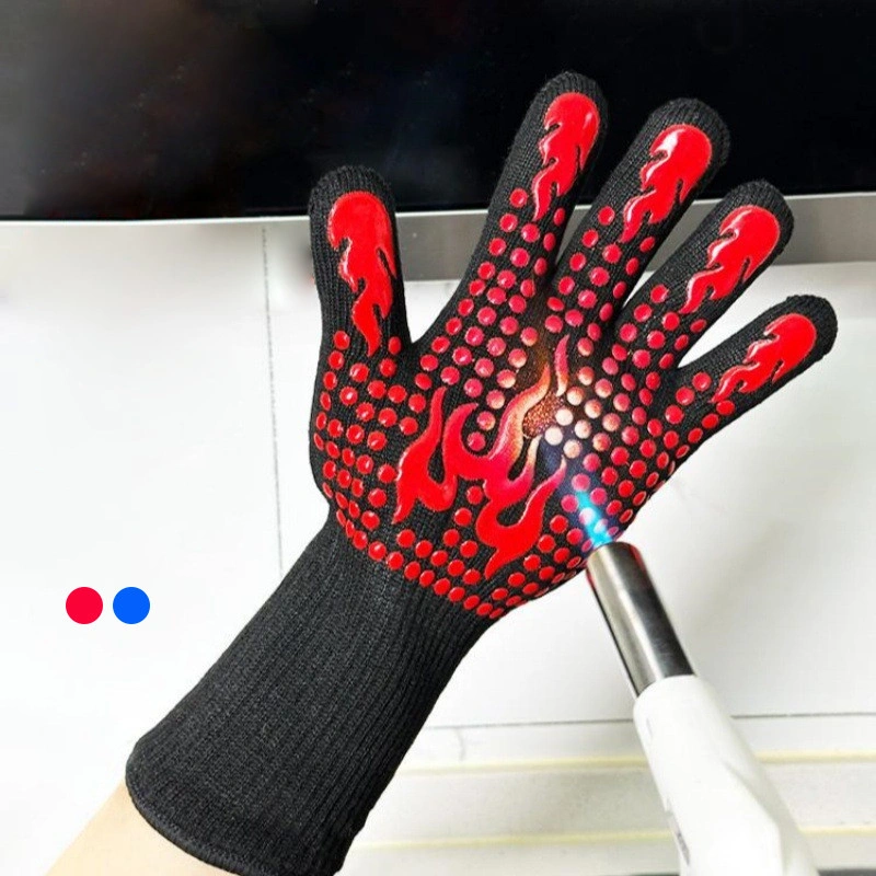 【New Arrivals】Sarung Tangan Anti Panas 500-800°C  / Heat Resistant Gloves untuk Oven Kompor
