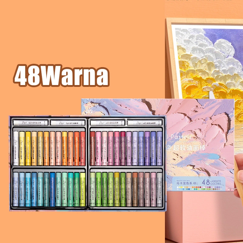 Crayon Grasp Warna Water Soluable Crayon Krayon Tahan Air Krayon Mewarnai Crayon Grasp Mata Sedang