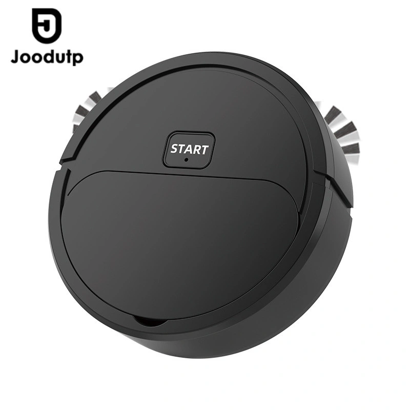 JOODUTP Pembersih Rumah Tangga Penyedot Debu Pengisian Daya USB Robot Penyapu Cerdas Otomatis Penuh