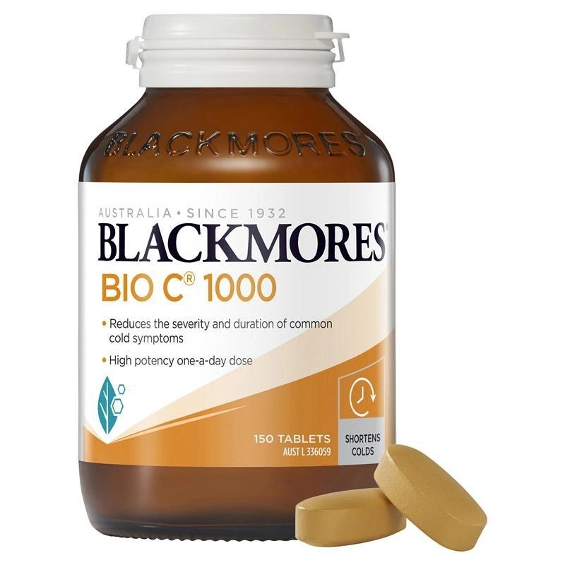 Blackmores Bio C 1000mg Suplemen Vitamin C Kuat Hadapi Masalah Pilek - 150 Tablets(EXP.2028.4)