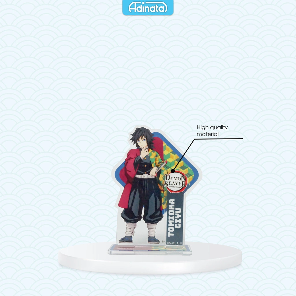 OFFICIAL GIYU Standee Acrylic (Demon SLayer) 2536-6034 Adinata/ Standee Figure / Stand Anime / Akrilik 3mm