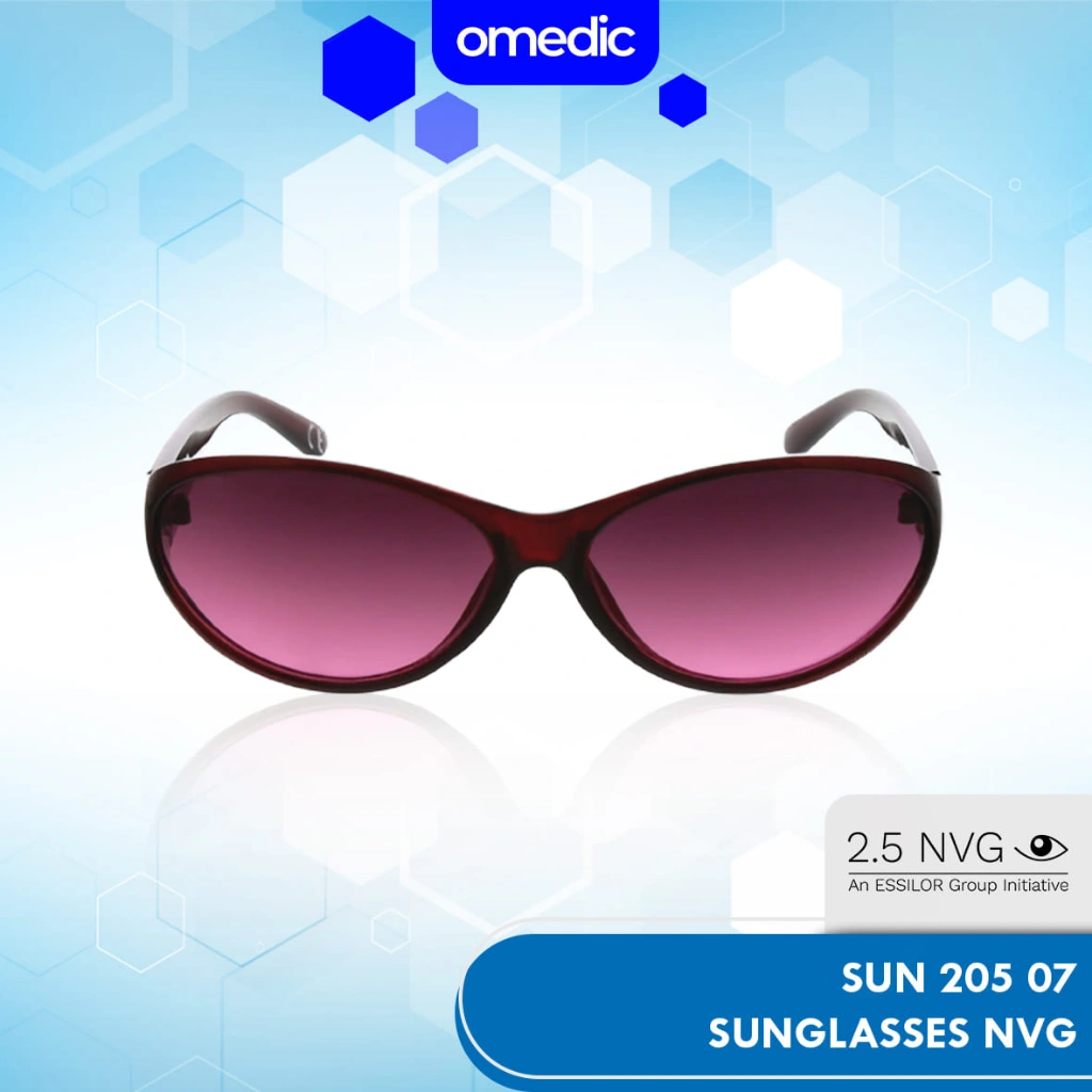 2.5 NVG By Essilor Kacamata Hitam Wanita Sunglasses SUN 205