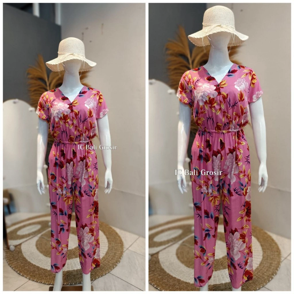 LONG JUMPSUIT CASSANDRA JC001/LONG DRESS/DRESSBALI/JUMPSUIT MURAH/GROSIR BALI/DRESS