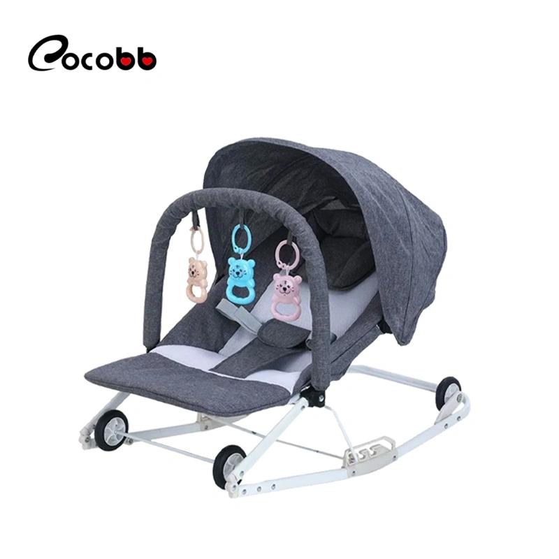 COCOBB Ayunan Bayi 2in1 Multifungsi baby bouncer Lipat Ayunan Bayi 0-6 Bulan Baby Swing