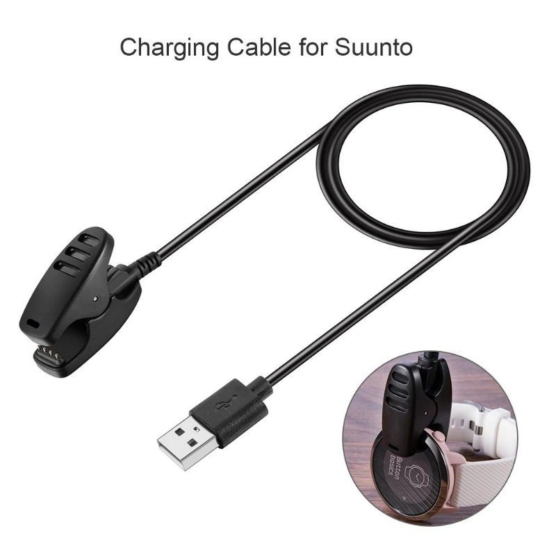 Kabel Charger USB Klip Suunto 3 Fitness / 5 / 5 Peak / Ambit 1 2 3 / Core / Traverse / Kailash / Spartan Trainer
