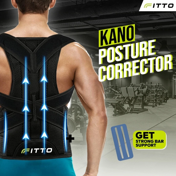 FITTO KANO Back Posture Corrector Support Alat Bantu Tegak Punggung
