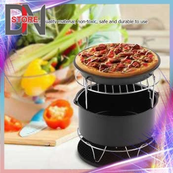 FDA Set Aksesoris Air Fryer for Gowise Phillips Cozyna 7 PCS - QC007 DnStr