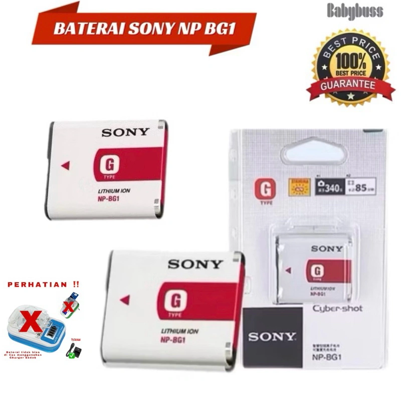 Baterai sony np-BG1 compatible for kamera dsc HX1 HX5V T20 T100 dll