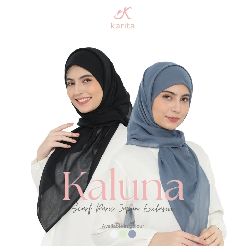 Karita - Scarf Kaluna Plain Paris Japan Exclusive (Promo FREE Bella Square)