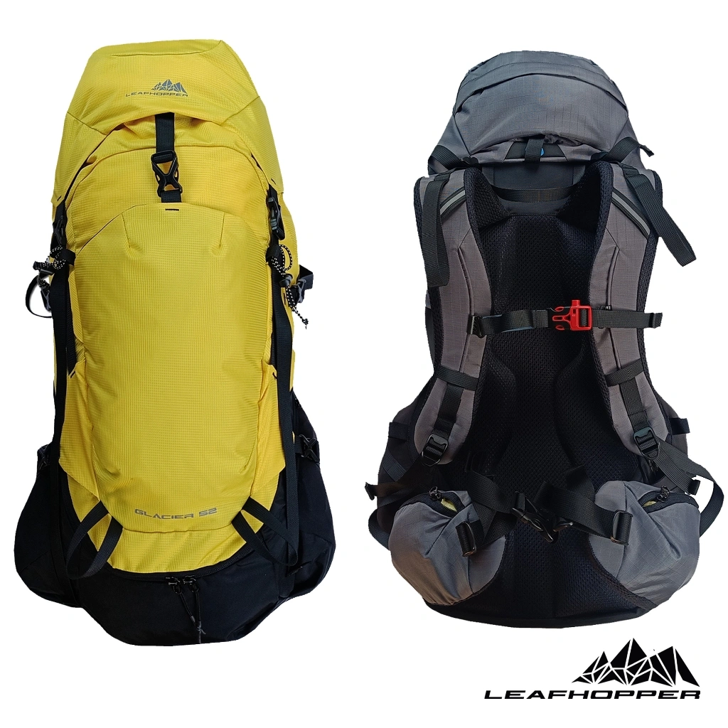 LEAFHOPPER GRACIER 52 Tas Gunung Carrier 52 L Pria dan Wanita Free Raincover