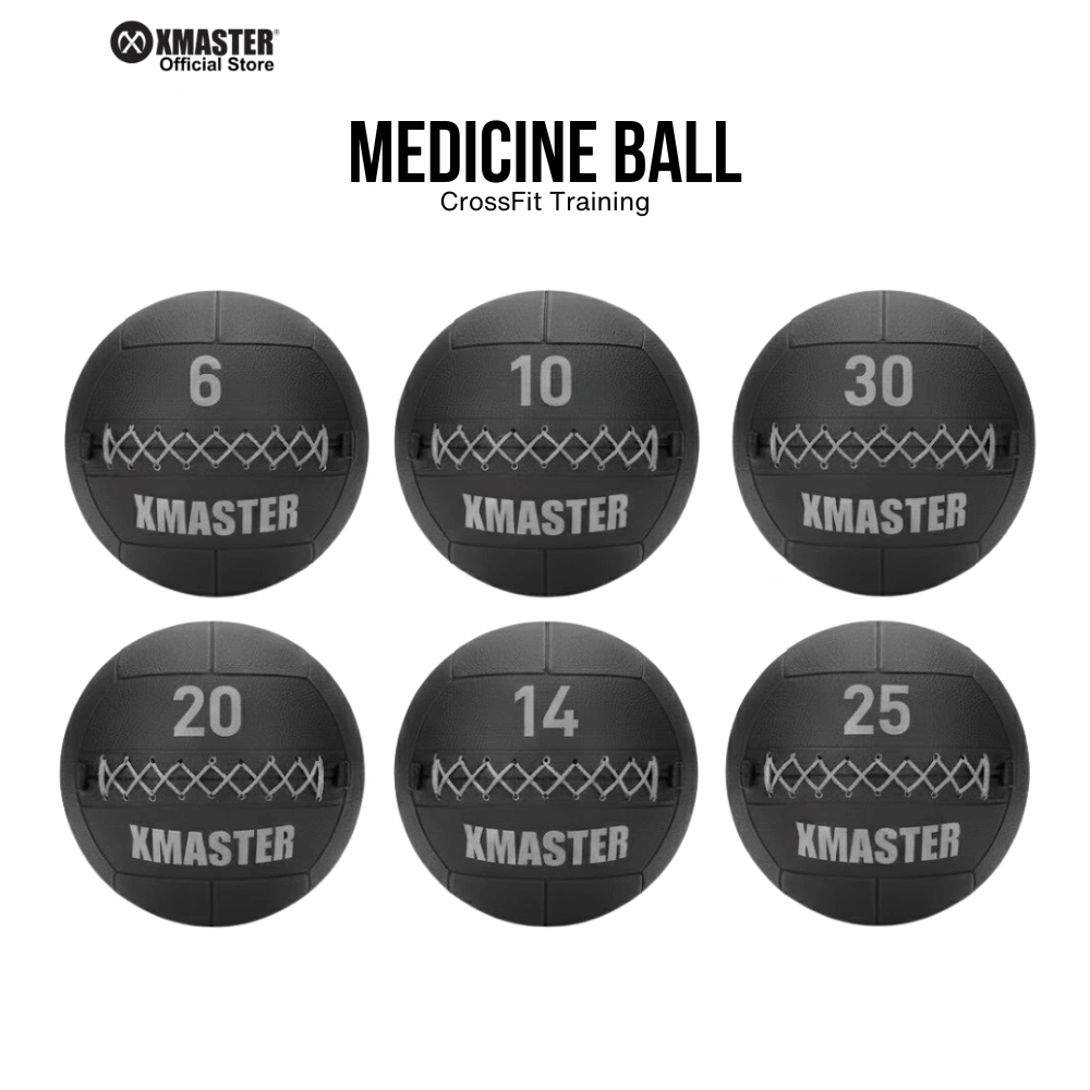 XMASTER PVC Medicine Ball 2.7kg-13.6kg Functional Training & Strength
