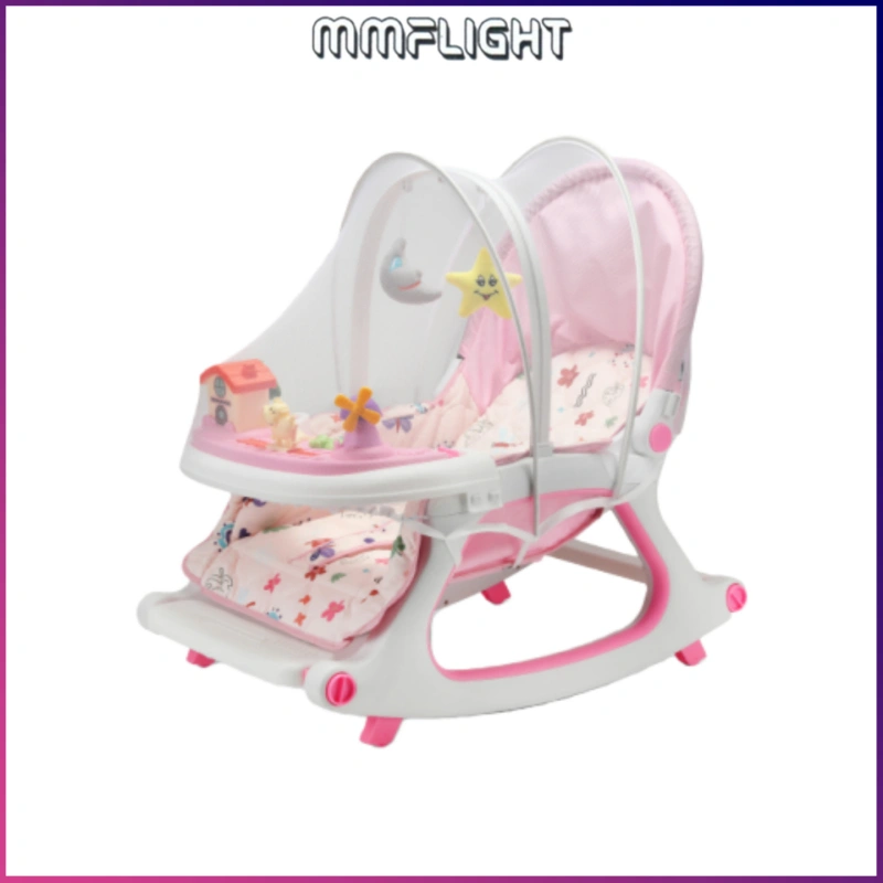 Mmflight Ayunan Bayi Kursi Bayi Multifungsi Kursi Goyang Bayi Duduk Atau Berbaring