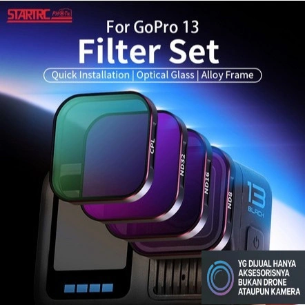 Startrc Photo 4-Pack Filters Set for GoPro Hero 13 Black