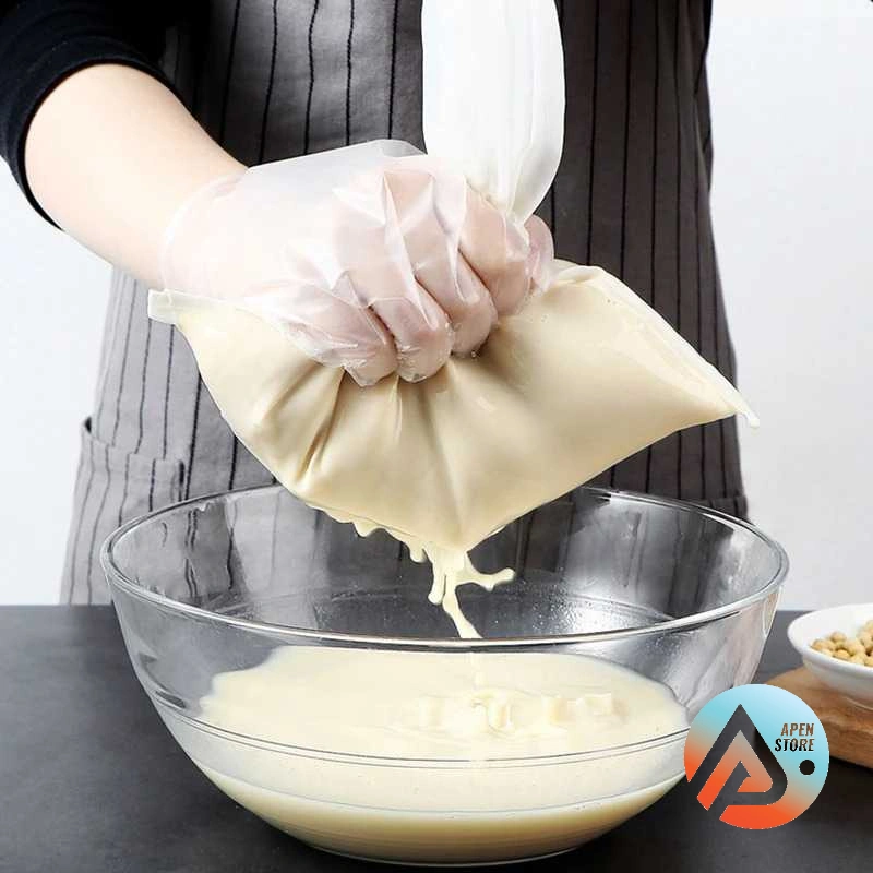 APEN Kain Peras Bahan Makanan Saringan Praktis Reusable Bag Dapat Dicuci Perlengkapan Dapur - LTH47