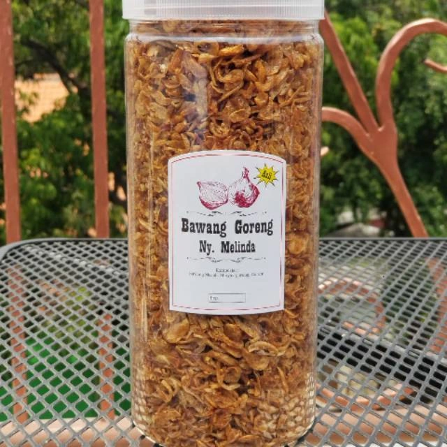 BAWANG GORENG NY MELINDA PEDAS 500 GRAM