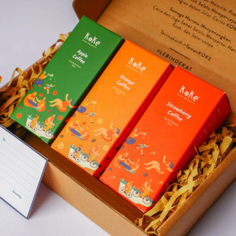 KOKE EDP PARFUM FRUITY SERIES TRIAROMA "Apple, Strawberry & Orange"