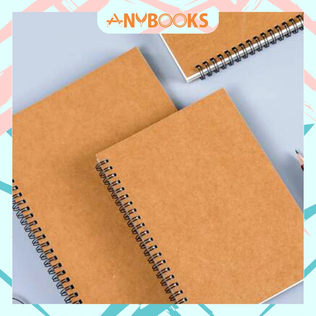 Buku Gambar Buku Sketsa A5 Sketch Book Jilid Spiral 50 Lembar Notebook Sketchbook