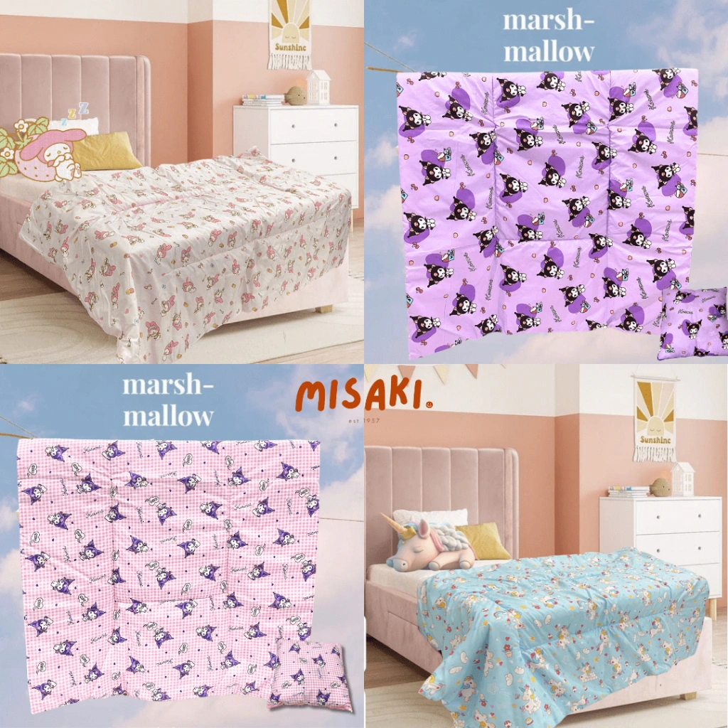 Selimut Karakter Balmut Bantal Selimut 2IN1 Bantal Lipat Karakter Lucu Selimut Karakter Anak Perempuan B55