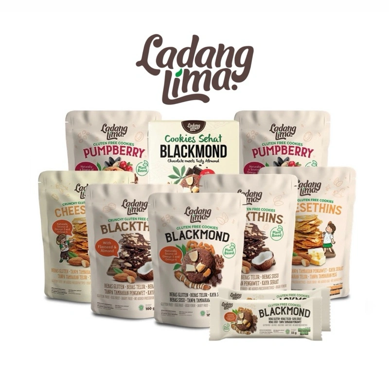 Ladang Lima Healthy Cookies Gluten Free | Plant Based Cookies With Protein