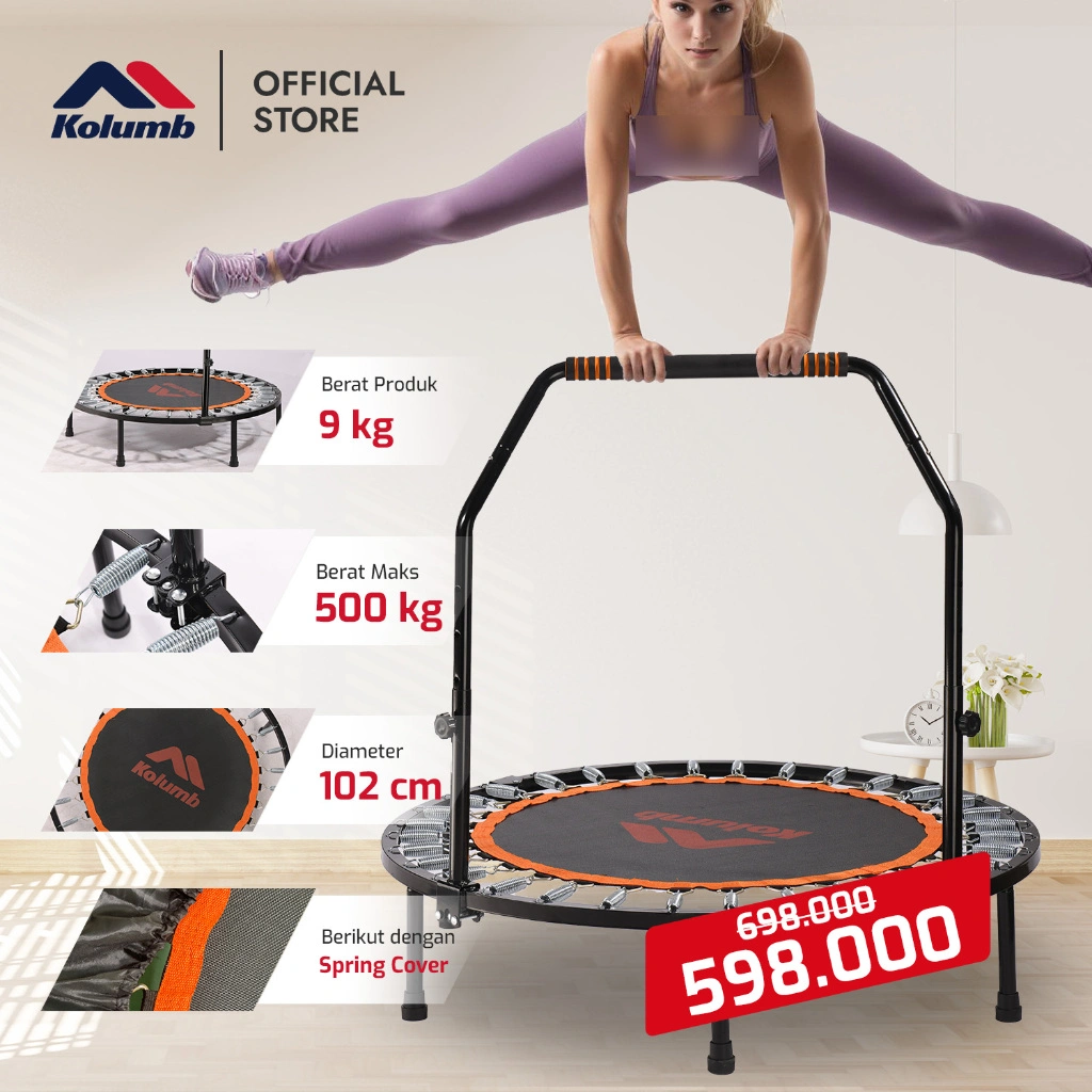 Kolumb Sport Trampoline Alat Olahraga Lompat Trampolin - YDF1005
