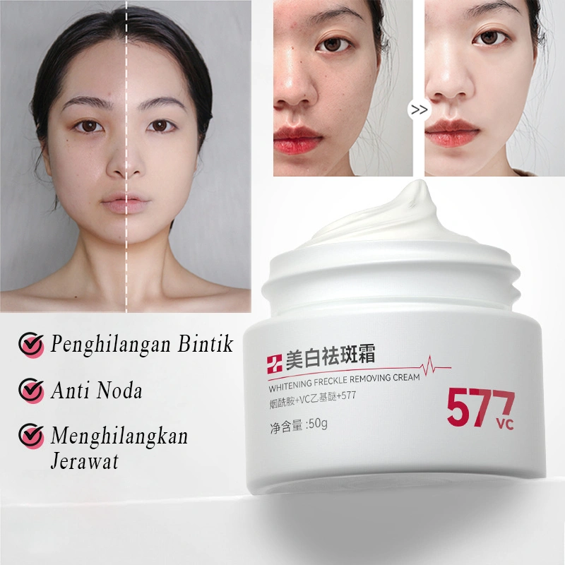 Krim pemutih wajah Cream Facial Whitening Fade Dark Spot Krim Pemutih anti bintik freckle cream