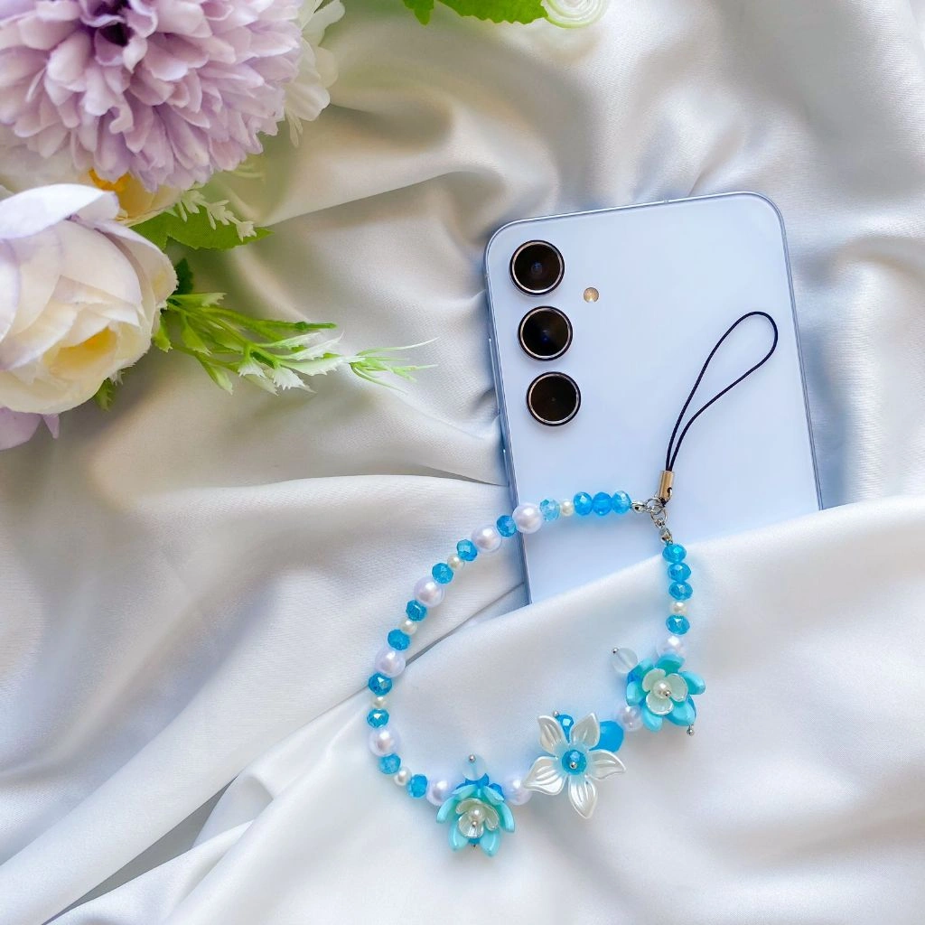 strap hp/gantungan hp aestetic bunga