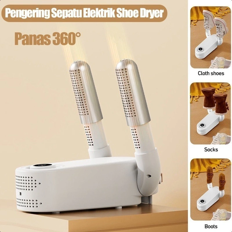 200W 220V Pengering Sepatu Elektrik Shoe Dryer Perawatan Pemanas Shoes Dryer Penghilang Bau Sepatu Pria Wanita Alat