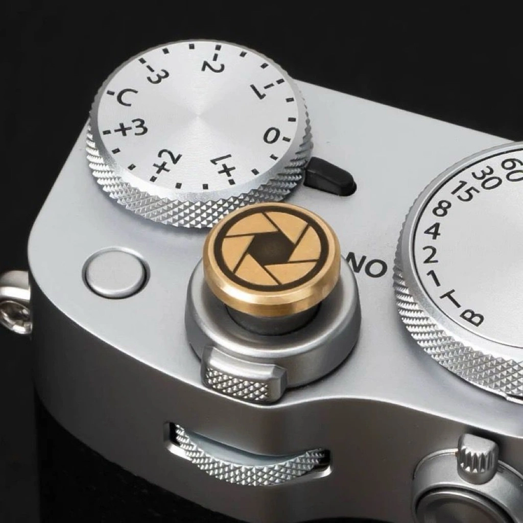 Tombol Shutter release button motif CAPTURE tipe ULIR