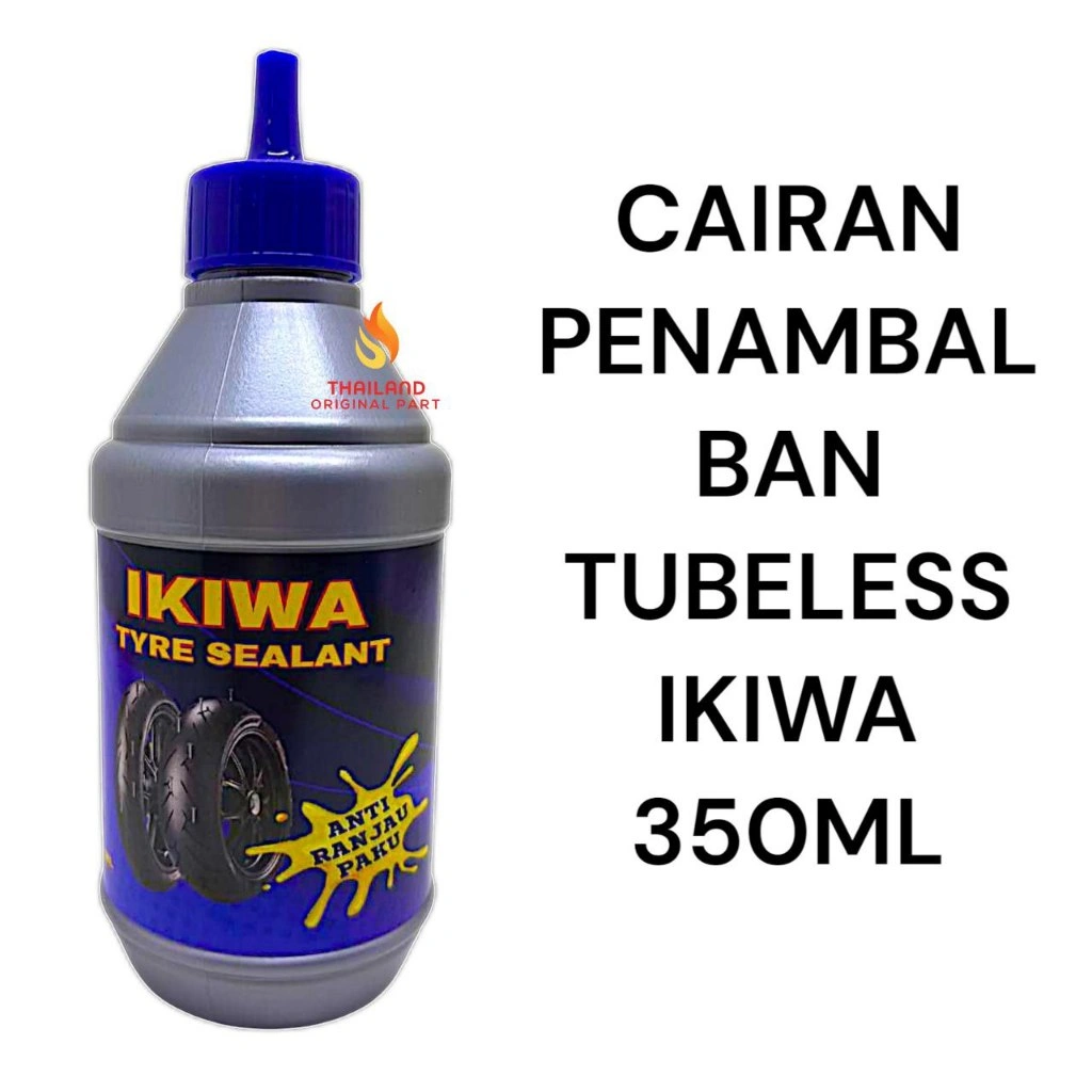 Cairan Tambal Ban Tubeless IKIWA 350ml Cairan Tubles Anti Bocor Anti Ranjau IKIWA 350ml