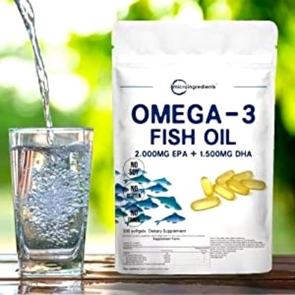 Microingredient Micro ingredient Vitamin Omega 3 Fish Oil 2000mg EPA+150mg DHA