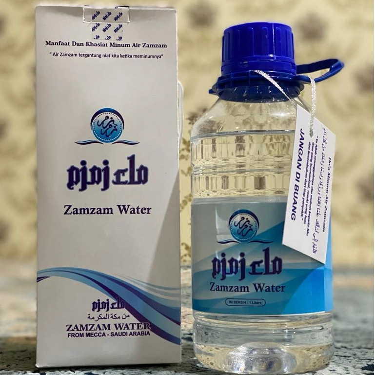 Air zam zam original | asli 1liter [ tutup segel ]