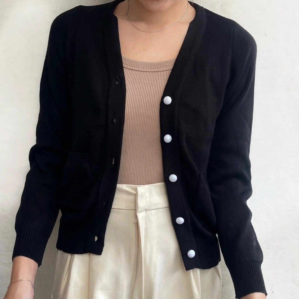 NOMOWEARS — ALY KNITTED CARDIGAN