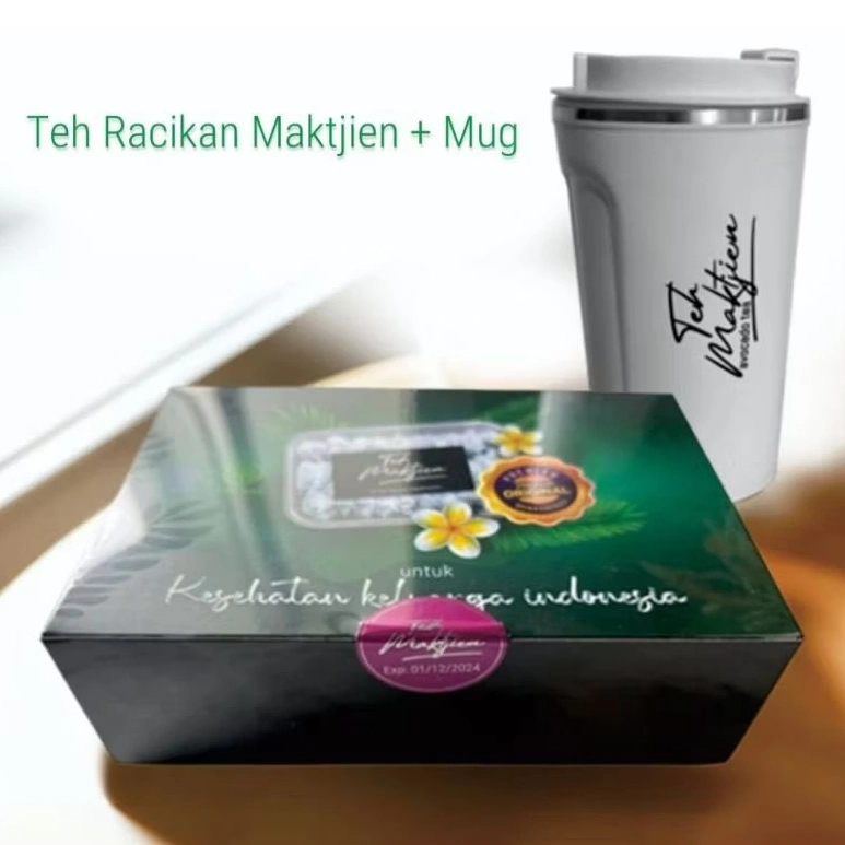 Teh Herbal Alpukat Maktjien- Racikan Alami untuk Kesehatan dan Keseimbangan Tubuh (Bonus Mug)