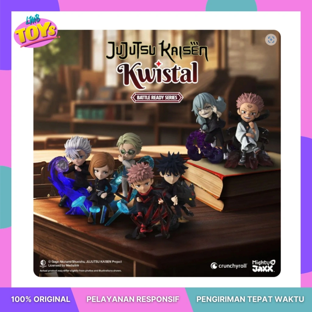 [Mighty Jaxx] - Kwistal: Jujutsu Kaisen Battle - Ready Stock- 100% ORI