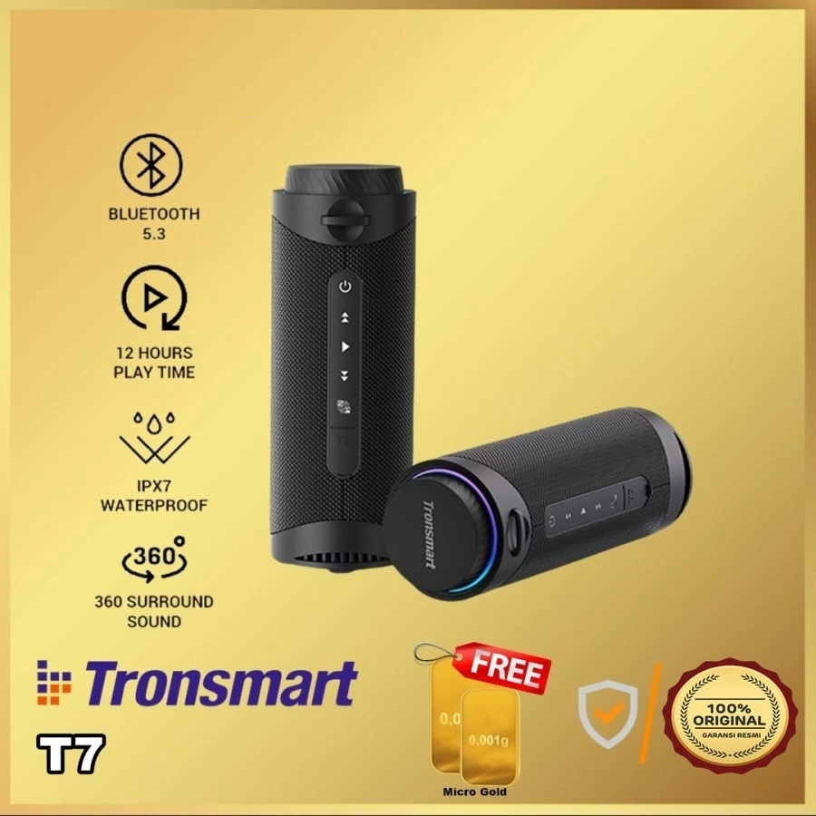 Tronsmart T7 T 7 Portable Wireless Bluetooth Outdoor Speaker w/ IPX7